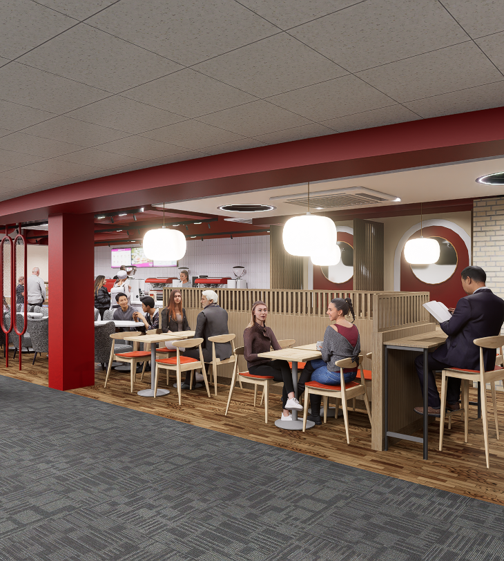 Costa Coffee Glasgow Airport (Render Impression)